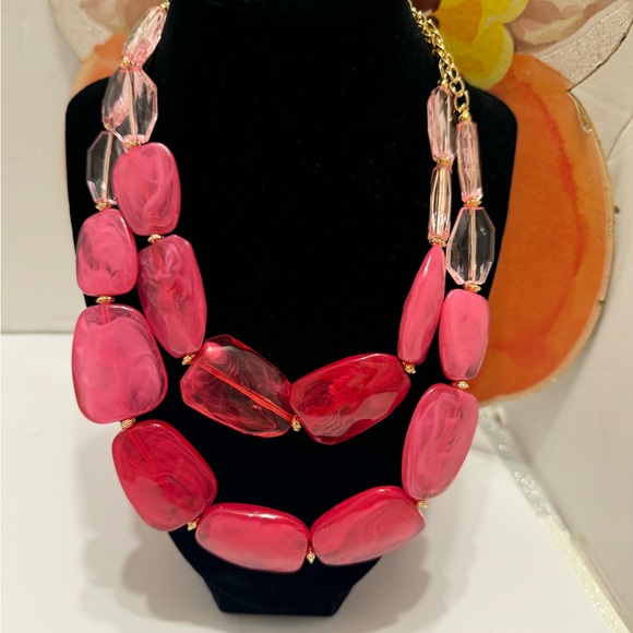 Golden girls statement Necklace, Minimalist Golden Hypoallergenic… - Picture 11 of 12